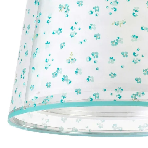 LAMPADA A SOSPENSIONE PER BAMBINI SOGNO FIORI E27 VERDE