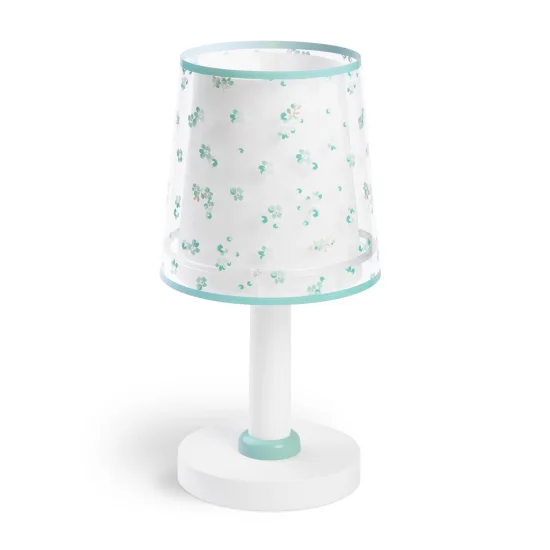 LAMPADA DA TAVOLO PER BAMBINI FIORI DA SOGNO E14 VERDE