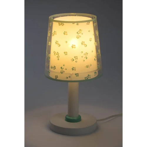 LAMPADA DA TAVOLO PER BAMBINI FIORI DA SOGNO E14 VERDE
