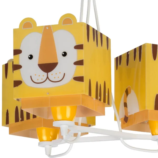 LAMPADA PER BAMBINI 3 PICCOLE LUCI TIGRE E27