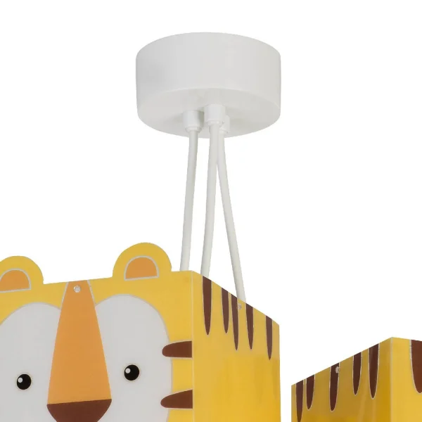 LAMPADA PER BAMBINI 3 PICCOLE LUCI TIGRE E27