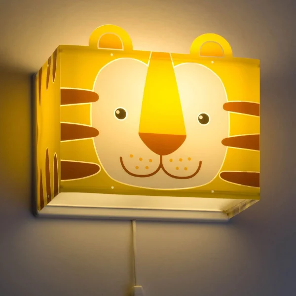 PICCOLA TIGRE E27 LAMPADA DA PARETE PER BAMBINI PICCOLA TIGRE E27 LAMPADA DA PARETE PER BAMBINI