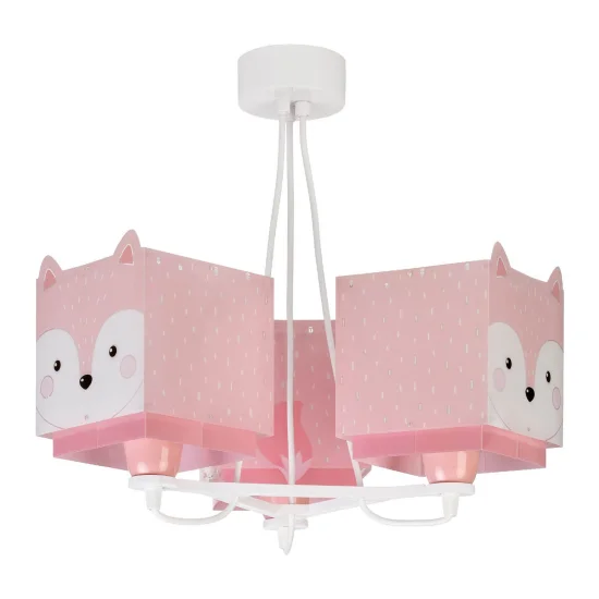LAMPADA PER BAMBINI 3 LUCI PICCOLA VOLPE E27 2