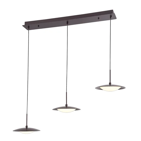 LED SOFFITTO LAMPADA HILDEGARD 3 LUCI 36W 4000K