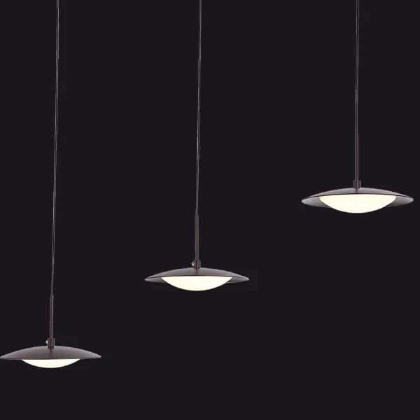 LED SOFFITTO LAMPADA HILDEGARD 3 LUCI 36W 4000K