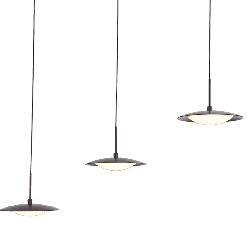 LED SOFFITTO LAMPADA HILDEGARD 3 LUCI 36W 4000K