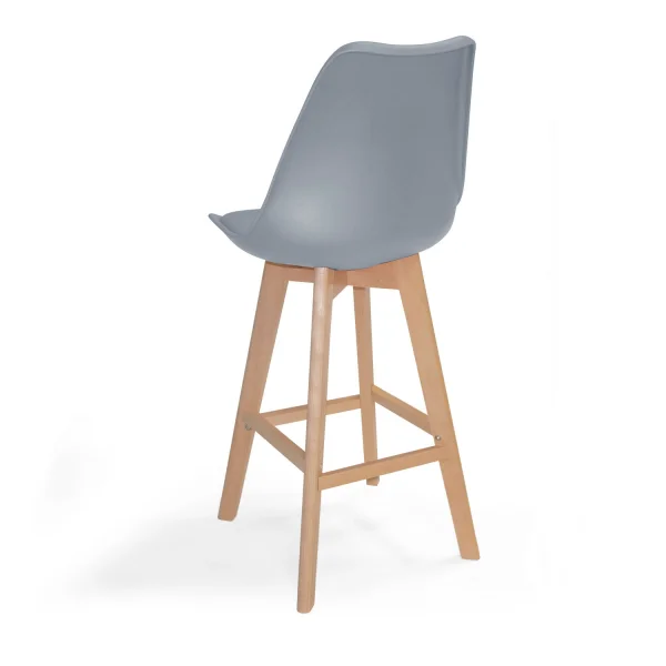 METÀ TORRE KARLSKRONA SGABELLO GRIGIO