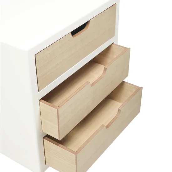 COMODINO 3 CASSETTI MALOKAI 2