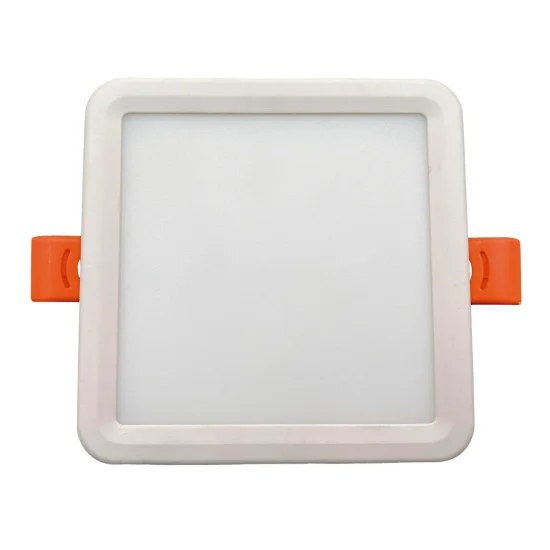 DOWNLIGHT LED CUADRADA 6W 4000K PINZA REGULABLE