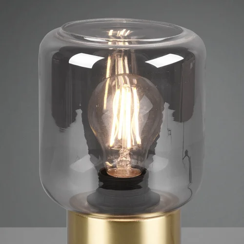 LÁMPARA DE MESA MORRIGAN METAL BRONCE MATE E27