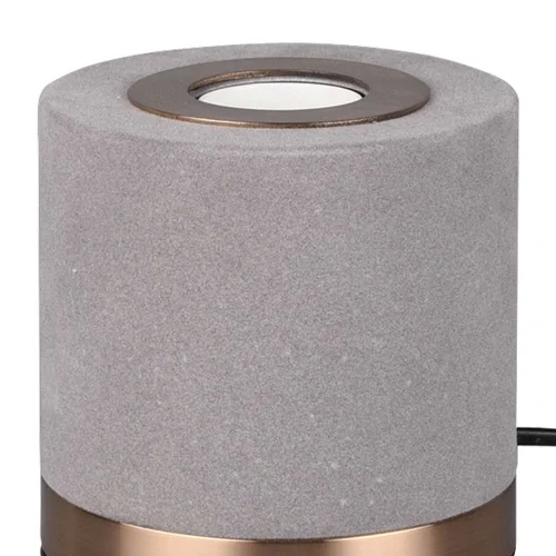 LAMPADA DA TAVOLO GANNICUS SAMT GRIGIO E27