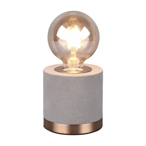 LAMPADA DA TAVOLO GANNICUS SAMT GRIGIO E27