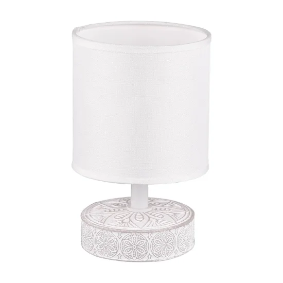 LAMPADA DA TAVOLO NEKANE CERAMICA BIANCO E14 2