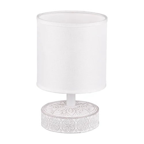 LAMPADA DA TAVOLO NEKANE CERAMICA BIANCO E14