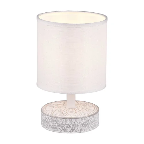 LAMPADA DA TAVOLO NEKANE CERAMICA BIANCO E14