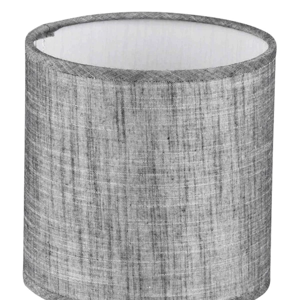 LAMPADA DA TAVOLO NEKANE CERAMICA GRIGIA E14