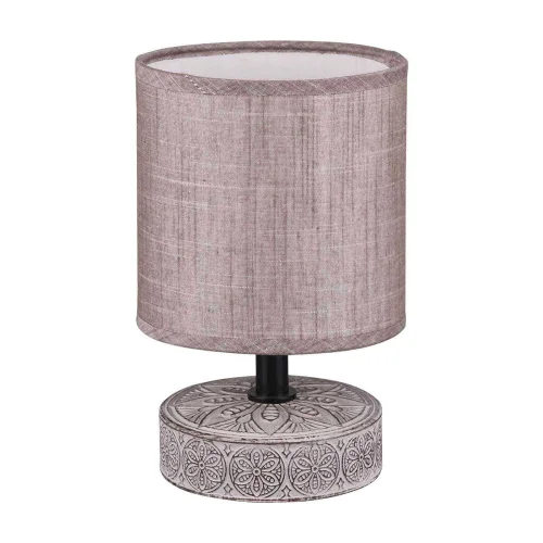 LAMPADA DA TAVOLO NEKANE CERAMICA MARRONE E14