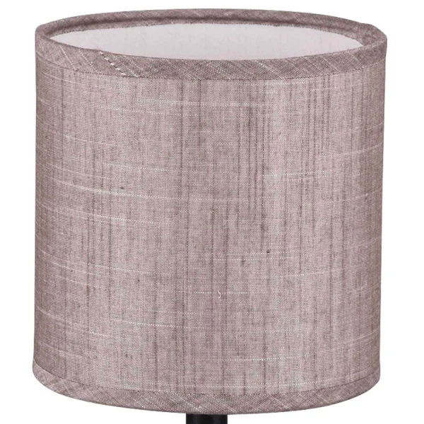 LAMPADA DA TAVOLO NEKANE CERAMICA MARRONE E14