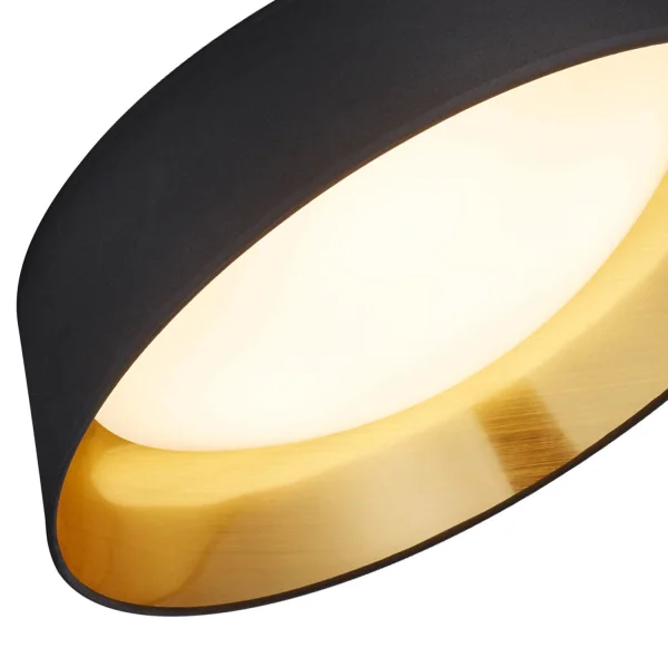 PLAFONIERA LED WENDY 18W 3000K NERO