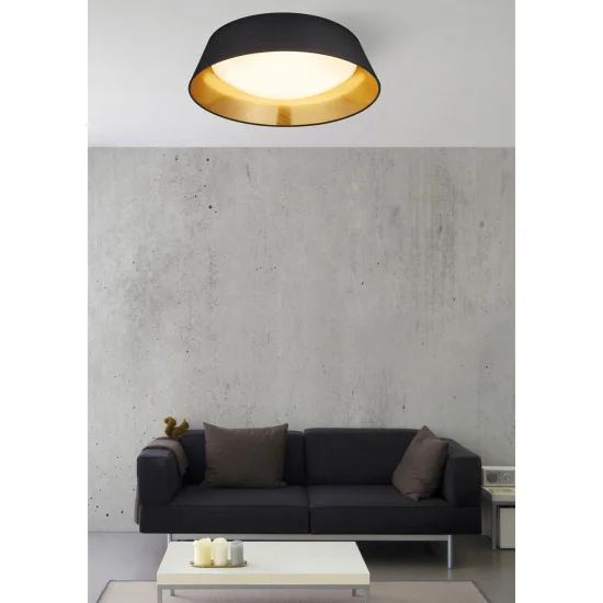 PLAFONIERA LED WENDY 18W 3000K NERO 2