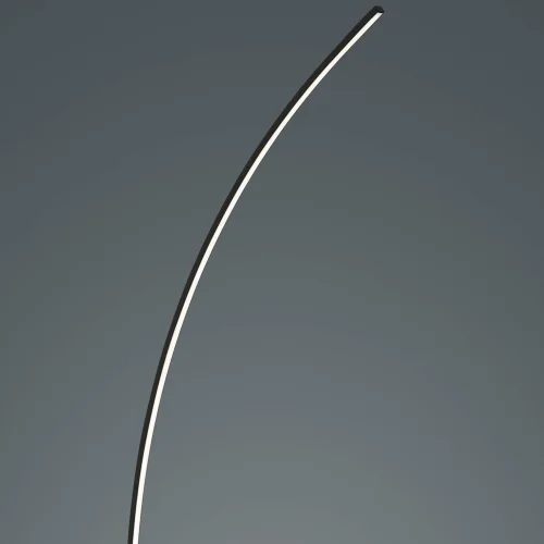 LAMPADA DA TERRA LED THEODOR 11W 3000K NERO