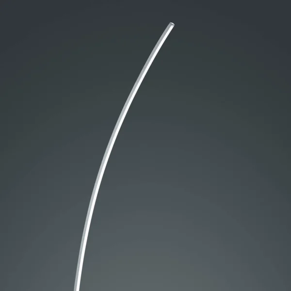 LAMPADA DA TERRA LED THEODOR 11W 3000K ALLUMINIO LUCIDATO