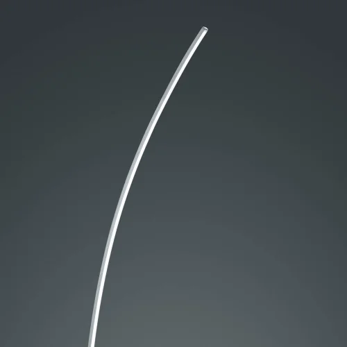 LAMPADA DA TERRA LED THEODOR 11W 3000K ALLUMINIO LUCIDATO