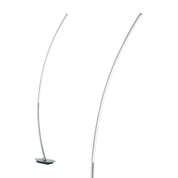 LAMPADA DA TERRA LED THEODOR 11W 3000K ALLUMINIO LUCIDATO