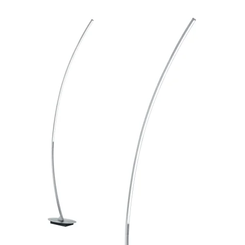 LAMPADA DA TERRA LED THEODOR 11W 3000K ALLUMINIO LUCIDATO