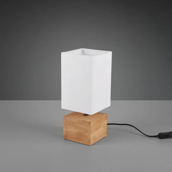 LAMPADA DA TAVOLO SIGRID LEGNO NATURALE E14