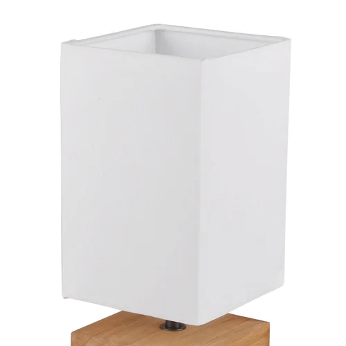 LAMPADA DA TAVOLO SIGRID LEGNO NATURALE E14