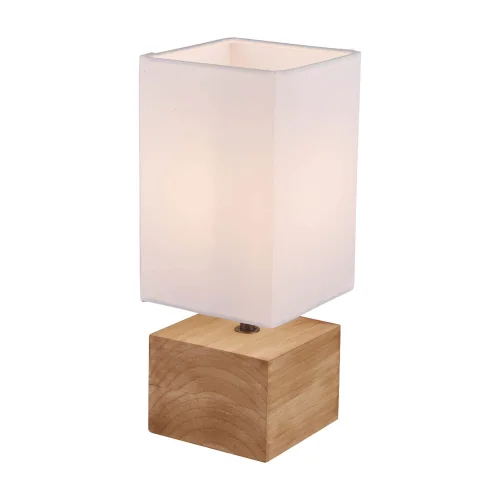 LAMPADA DA TAVOLO SIGRID LEGNO NATURALE E14