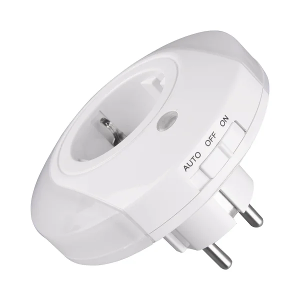 LUCE NOTTURNA PLUG LED 4W 3000K BIANCO