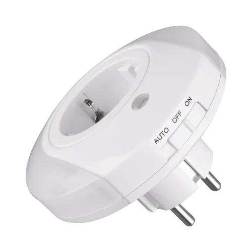 LUCE NOTTURNA PLUG LED 4W 3000K BIANCO