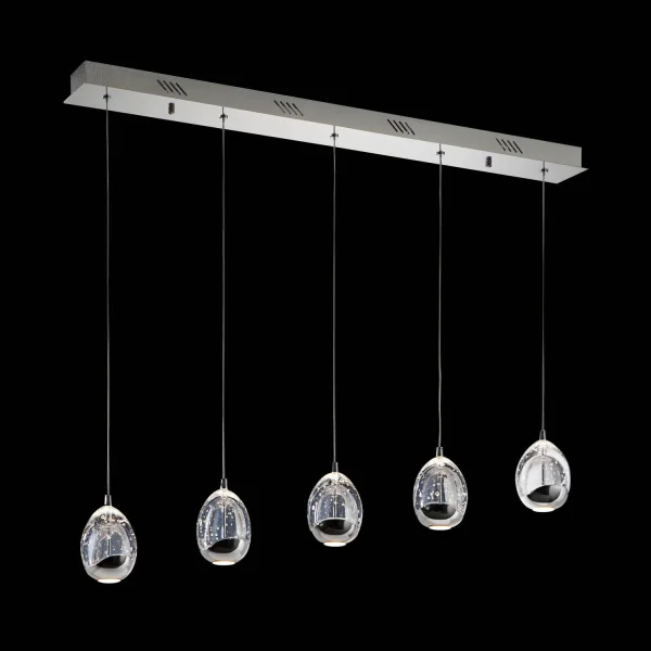 LAMPADA 5L LED BOLLE CROMATE