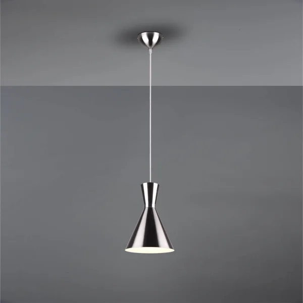 LAMPADA DE TECHO CINTIA METALLO NICHEL E27