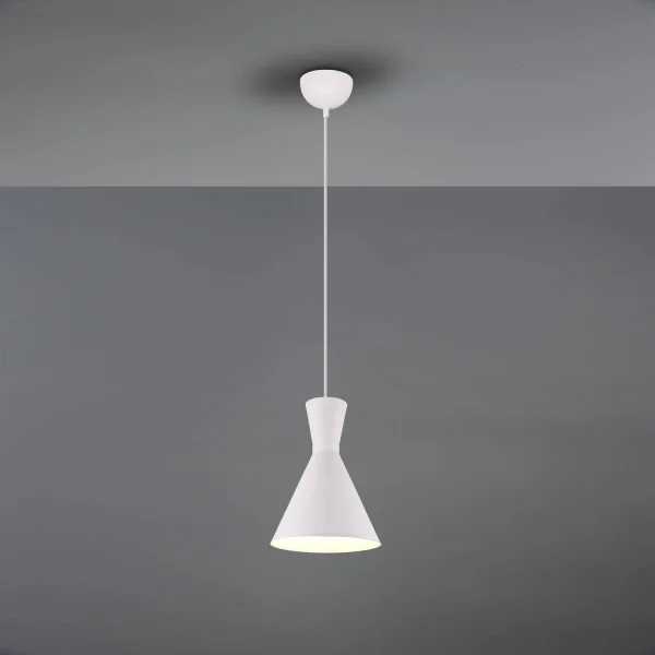 LAMPADA CINTIA METALLO BIANCO E27