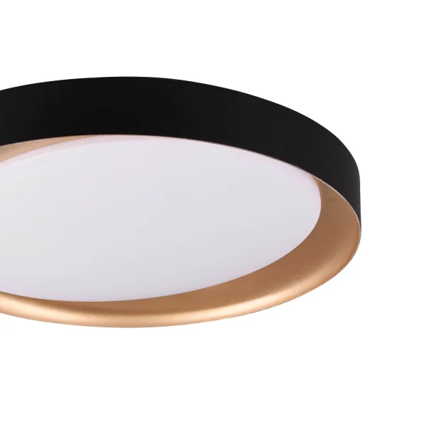PLAFONIERA LED BENTON 24W REGOLABILE NERO
