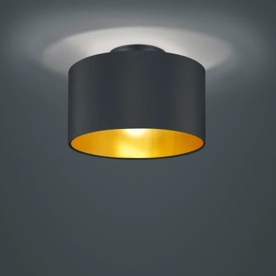 LAMPADA DA SOFFITTO MIDDLETON 2 LUCI NERO E14 2