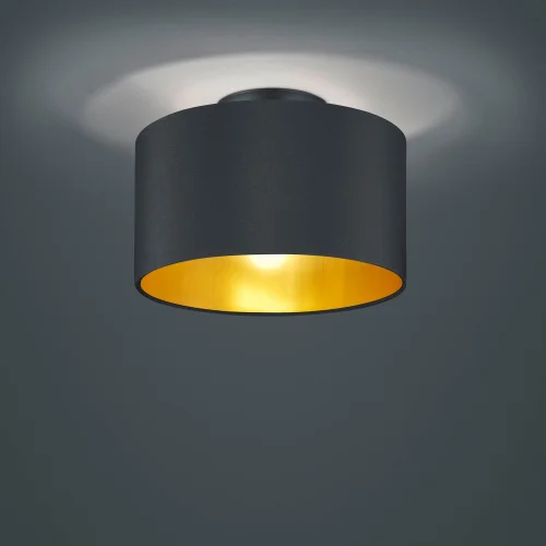 LAMPADA DA SOFFITTO MIDDLETON 2 LUCI NERO E14