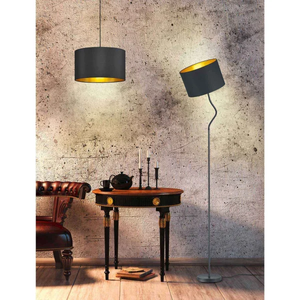 LAMPADA DA SOFFITTO MIDDLETON NERO E27