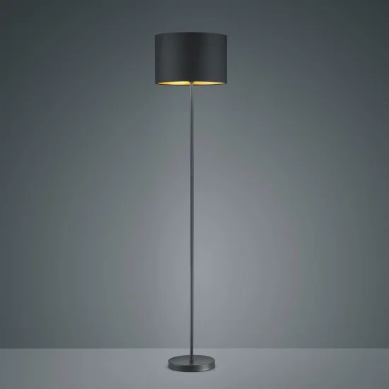 LAMPADA DA TERRA MIDDLETON NERO E27 2