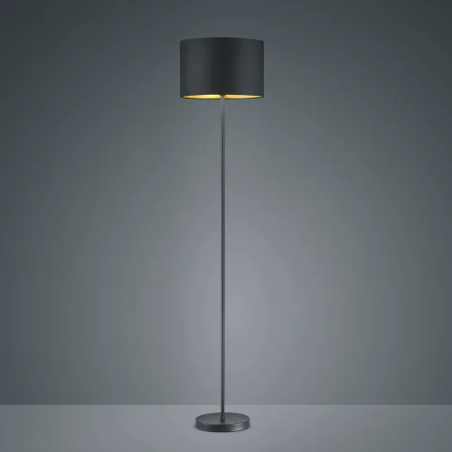 LAMPADA DA TERRA MIDDLETON NERO E27