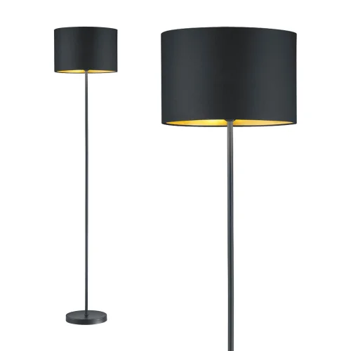 LAMPADA DA TERRA MIDDLETON NERO E27 LAMPADA DA TERRA MIDDLETON NERO E27