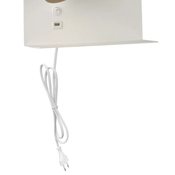 LUCE DA PARETE LED 5W 4000K BIANCO OCÉANE LUCE DA PARETE LED 5W 4000K BIANCO OCÉANE