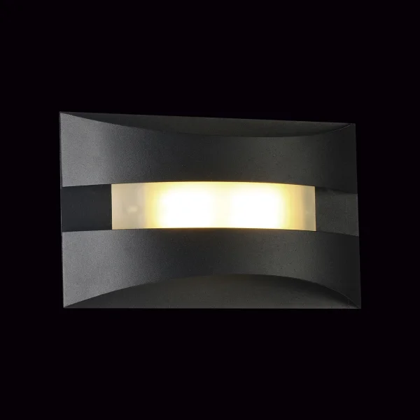 APLIQUE DE PARED LED 6W 4000K NEGRO NOOR