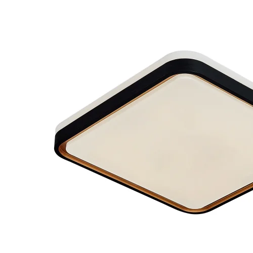 PLAFÓN LED 78W PW LED REGULABLE NEGRO ORO CUADRADO TELLUS