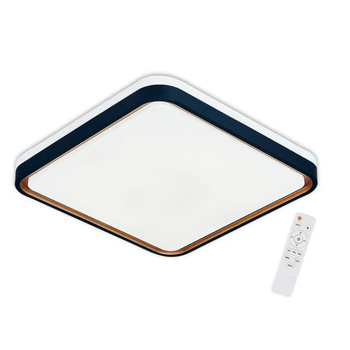 PLAFÓN LED 78W PW LED REGULABLE NEGRO ORO CUADRADO TELLUS