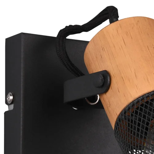 FOCO 1 LUZ METAL NEGRO E14 MILLER