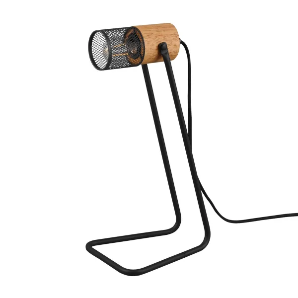 LÁMPARA DE MESA METAL NEGRO E14 MILLER